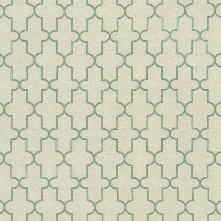 Dellis Spa by Kasmir Fabric 5135 32% Viscose
30% Polyester
26% Linen
12% Rayon
 CHINA </p><p>Repeat: Horizontal: 2 4/8 inches and Vertical: 4 inches 53 - Fabric Carolina -