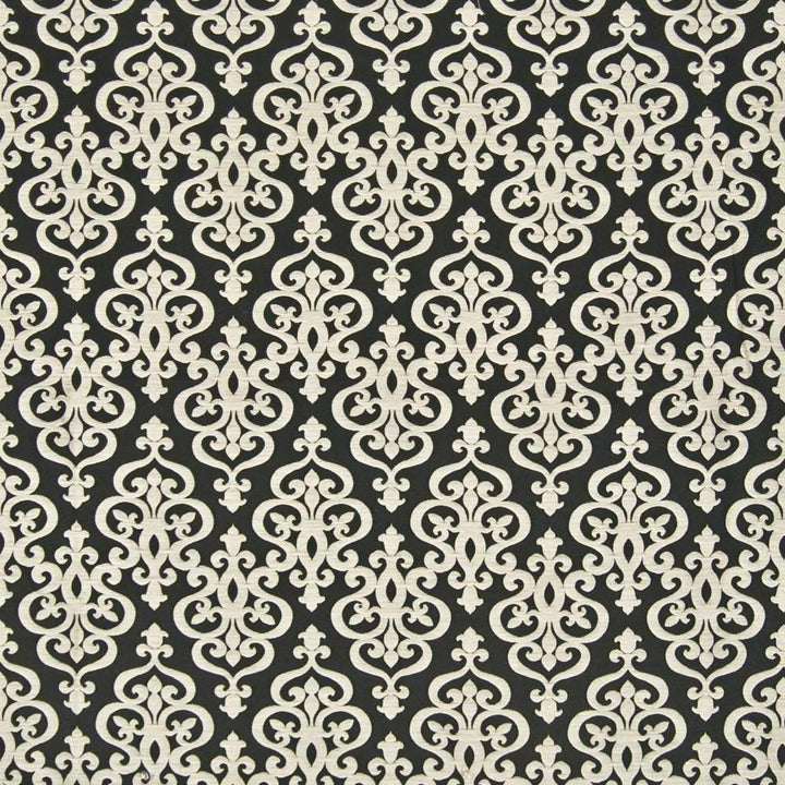Delmonico Black Diamond by Kasmir Fabric 1369 56% Rayon 44% Polyester CHINA 15,000 Wyzenbeek Double Rubs H: 7 4/8 inches, V:10 2/8 inches 54 - Fabric Carolina - Kasmir