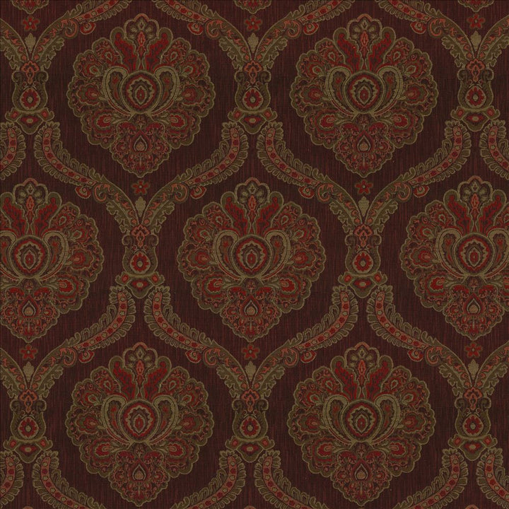 Deloche Brick by Kasmir Fabric 8003 75% Polyester 25% Viscose CHINA 30,000 Wyzenbeek Double Rubs Horizontal: 14 4/8 inches and Vertical: 22 4/8 inches 54 - 56 - Fabric Carolina -