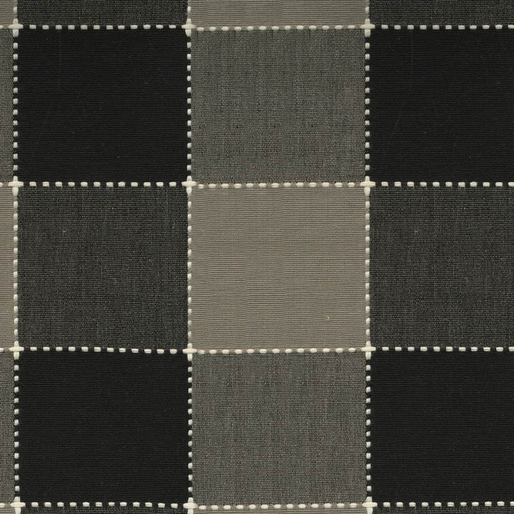 Deloche Check Charcoal by Kasmir Fabric 1399 100% Cotton
 INDIA 6,000 Wyzenbeek Double Rubs </p><p>Repeat: Horizontal: 6 inches and Vertical: 6 inches 54 - Fabric Carolina -