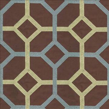 Delphi Trellis Cocoa by Kasmir Fabric 1401 93% Rayon 7% Polyester INDIA Not Tested H: 5 2/8 inches, V: 4 6/8 inches 51 - 55 - Fabric Carolina - Kasmir