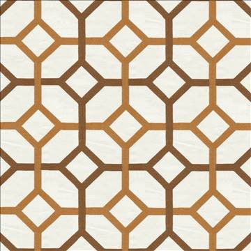 Delphi Trellis Cream by Kasmir Fabric 1399 93% Rayon 7% Polyester INDIA Not Tested H: 5 2/8 inches, V: 4 6/8 inches 51 - 55 - Fabric Carolina - Kasmir