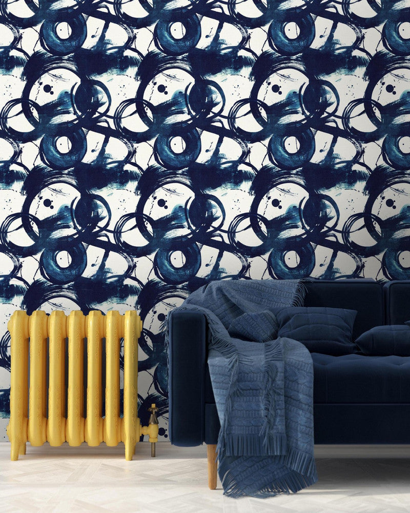 Denim Spirit by Mind the Gap Designer Wallpaper PREMIUM DESIGNER WALLPAPER COLLECTION Non-woven Made in Europe Paste the wall 3 rolls x 20.5 x 3.25 yards - Swanky Fabrics -