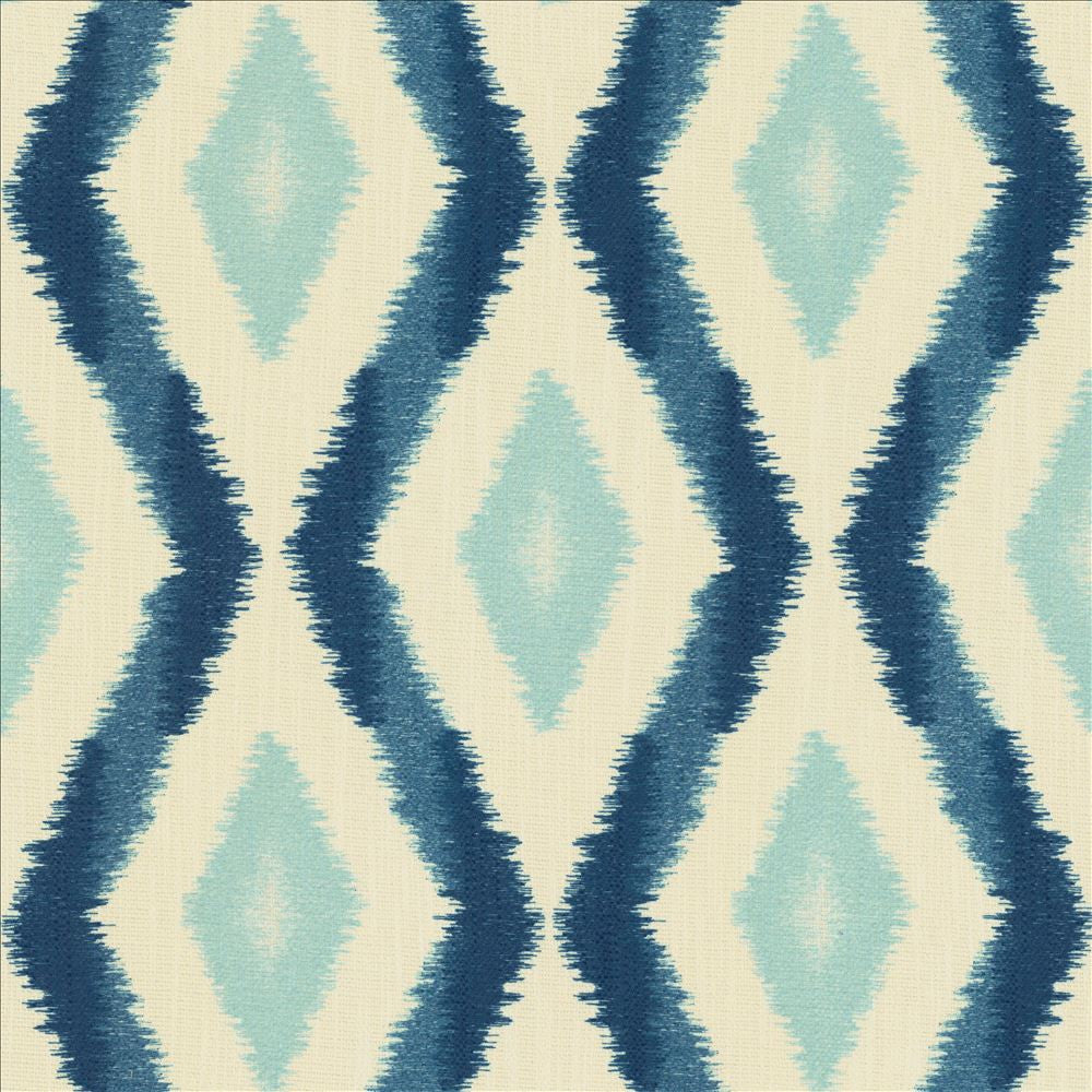 Denpasar Clarity  by Kasmir Fabric See sample 100% Polyester
 CHINA 100,000 Wyzenbeek Double Rubs </p><p>Repeat: Horizontal: 8 4/8 inches and Vertical: 11 inches 54  - Fabric Carolina -