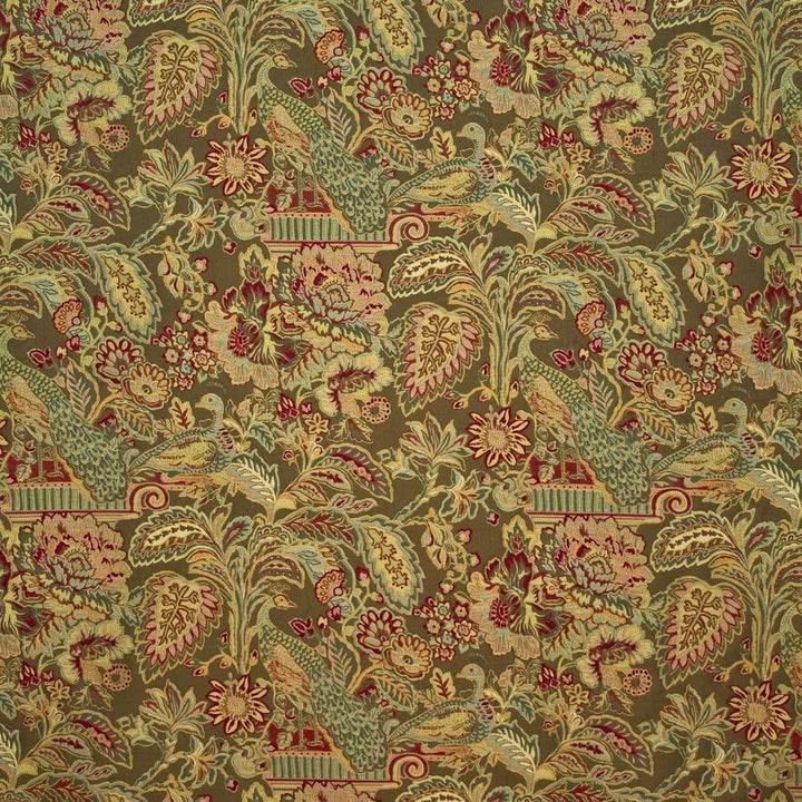 Denworth Garden Topaz by Kasmir Fabric 1403 53% Polyester 47% Rayon CHINA 12,000 Wyzenbeek Double Rubs H: 27 inches, V:30 inches 54 - 55 - Fabric Carolina - Kasmir