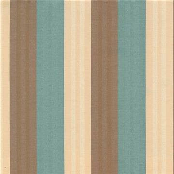 Depue Stripe Aqua by Kasmir Fabric 1403 52% Cotton 48% Polyester TAIWAN Not Tested H: 4 4/8 inches, V: N/A 54 - 55 - Fabric Carolina - Kasmir