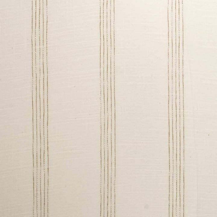 Destin Stripe Natural by Kasmir Fabric 1373 70% Polyester 30% Cotton CHINA Not Tested H: 5 2/8 inches, V:N/A 114 - 118 - Fabric Carolina - Kasmir