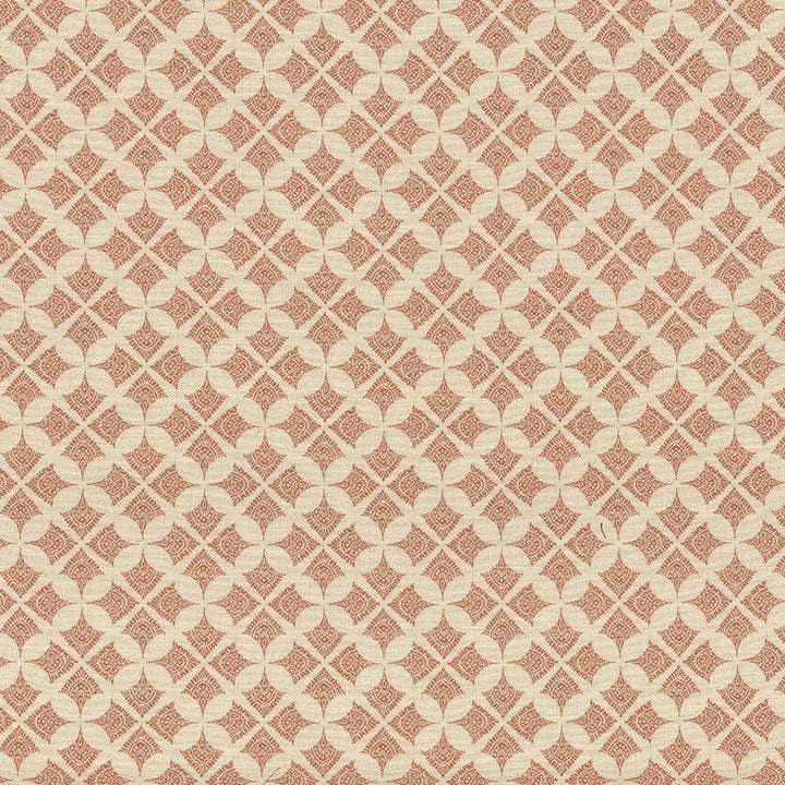 Devi Persimmon by Kasmir Fabric 5087 92% Polyester 8% Cotton CHINA 3,000 Wyzenbeek Double Rubs H: 5 3/8 inches, V:5 inches 54 - Fabric Carolina - Kasmir