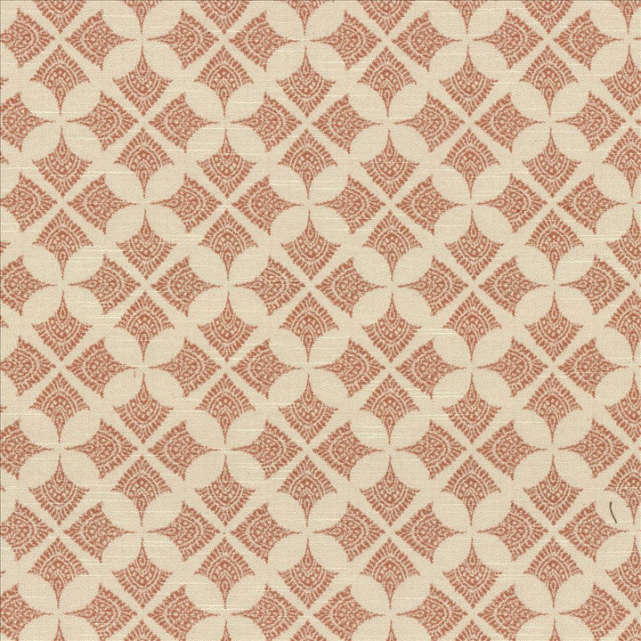 Devi Persimmon  by Kasmir Fabric See sample 92% Polyester
8% Cotton
 CHINA 3,000 Wyzenbeek Double Rubs </p><p>Repeat: Horizontal: 5 3/8 inches and Vertical: 5 inches 54  - Fabric Carolina -