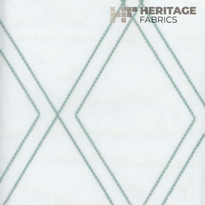 Devon Spring by Heritage Designer Fabric - 100% Polyester Turkey Horizontal: 6.75" and Vertical: 9.5" 54" - Swanky Fabrics -