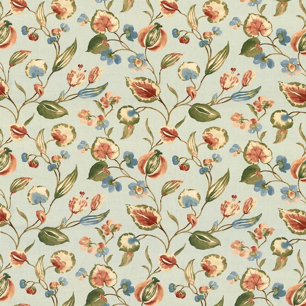 Devotion Dewdrop by Kasmir Fabric 1419 55% Linen
45% Rayon
 CHINA </p><p>Repeat: Horizontal: 27 inches and Vertical: 25 2/8 inches 54 - 55 - Fabric Carolina -