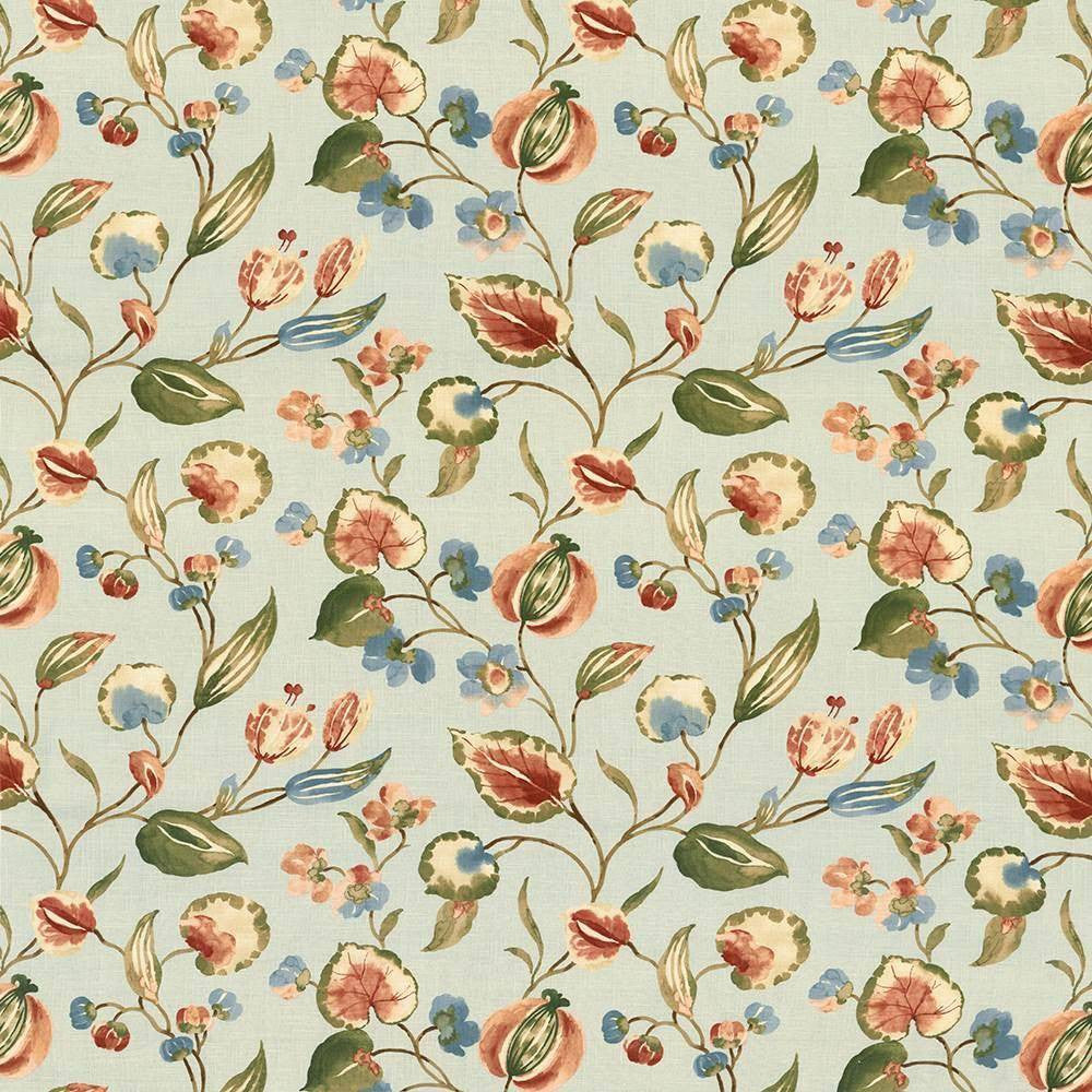 Devotion Dewdrop by Kasmir Fabric 1419 55% Linen 45% Rayon CHINA 12,000 Wyzenbeek Double Rubs H: 27 inches, V:25 2/8 inches 54 - 55 - Fabric Carolina - Kasmir