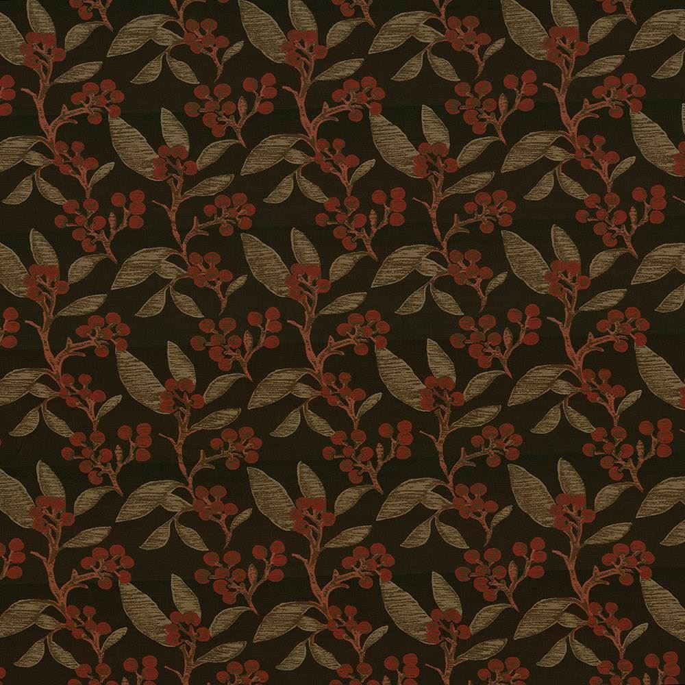 Dewberry Chocolate  by Kasmir Fabric See sample 100% Polyamide
 CHINA 15,000 Wyzenbeek Double Rubs </p><p>Repeat: Horizontal: 15 inches and Vertical: 13 4/8 inches 60  - Fabric Carolina -