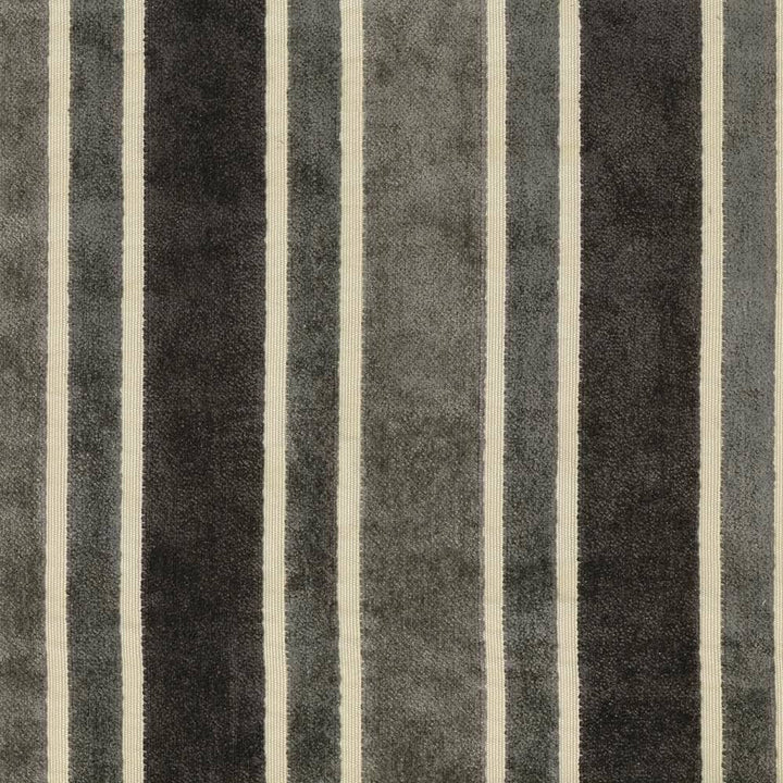 Dexter Stripe Flagstone by Kasmir Fabric 1407 62% Rayon 38% Polyester CHINA 30,000 Wyzenbeek Double Rubs H: 7 6/8 inches, V:N/A 56 - Fabric Carolina - Kasmir