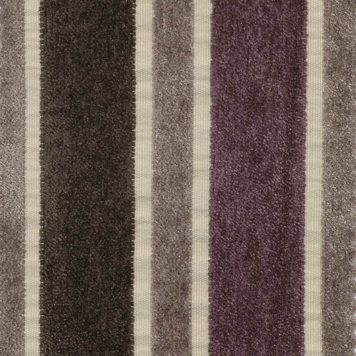 Dexter Stripe Violet by Kasmir Fabric 1407 62% Rayon
38% Polyester
 CHINA </p><p>Repeat: Horizontal: 7 6/8 inches and Vertical: N/A 56 - Fabric Carolina -