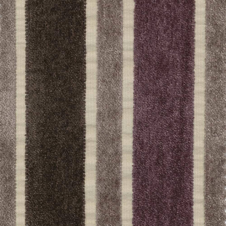 Dexter Stripe Violet by Kasmir Fabric 1407 62% Rayon 38% Polyester CHINA 30,000 Wyzenbeek Double Rubs H: 7 6/8 inches, V:N/A 56 - Fabric Carolina - Kasmir
