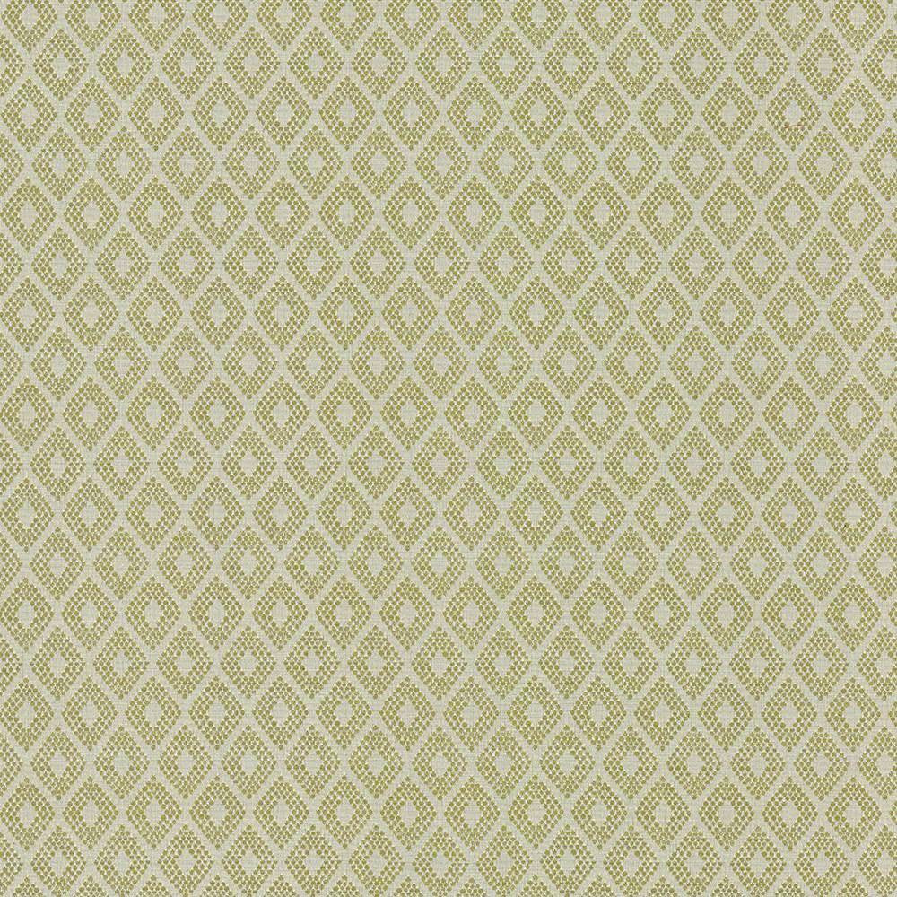 Diamond Brite Wasabi by Kasmir Fabric 5090 43% Polyester 32% Rayon 25% Cotton USA 51,000 Wyzenbeek Double Rubs H: 3 6/8 inches, V:3 6/8 inches 56 - 57 - Fabric Carolina - Kasmir