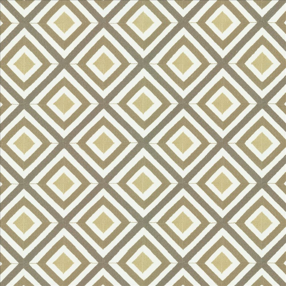 Diamond Lattice Metallic by Kasmir Fabric 1457 52% Cotton
48% Polyester
 INDIA 30,000 Wyzenbeek Double Rubs </p><p>Repeat: Horizontal: 4 5/8 inches and Vertical: 4 5/8 inches 52 - Fabric Carolina -