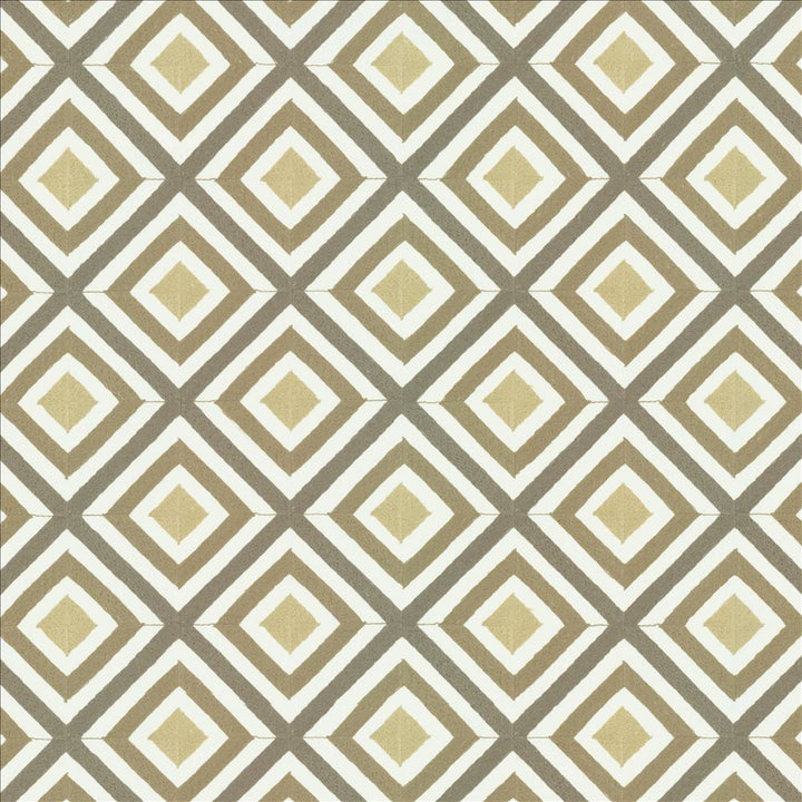 Diamond Lattice Metallic by Kasmir Fabric 1457 52% Cotton
48% Polyester
 INDIA </p><p>Repeat: Horizontal: 4 5/8 inches and Vertical: 4 5/8 inches 54 - Fabric Carolina -