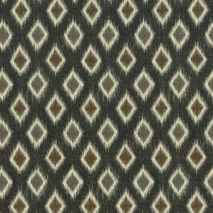 Diamond Market Ebony by Kasmir Fabric