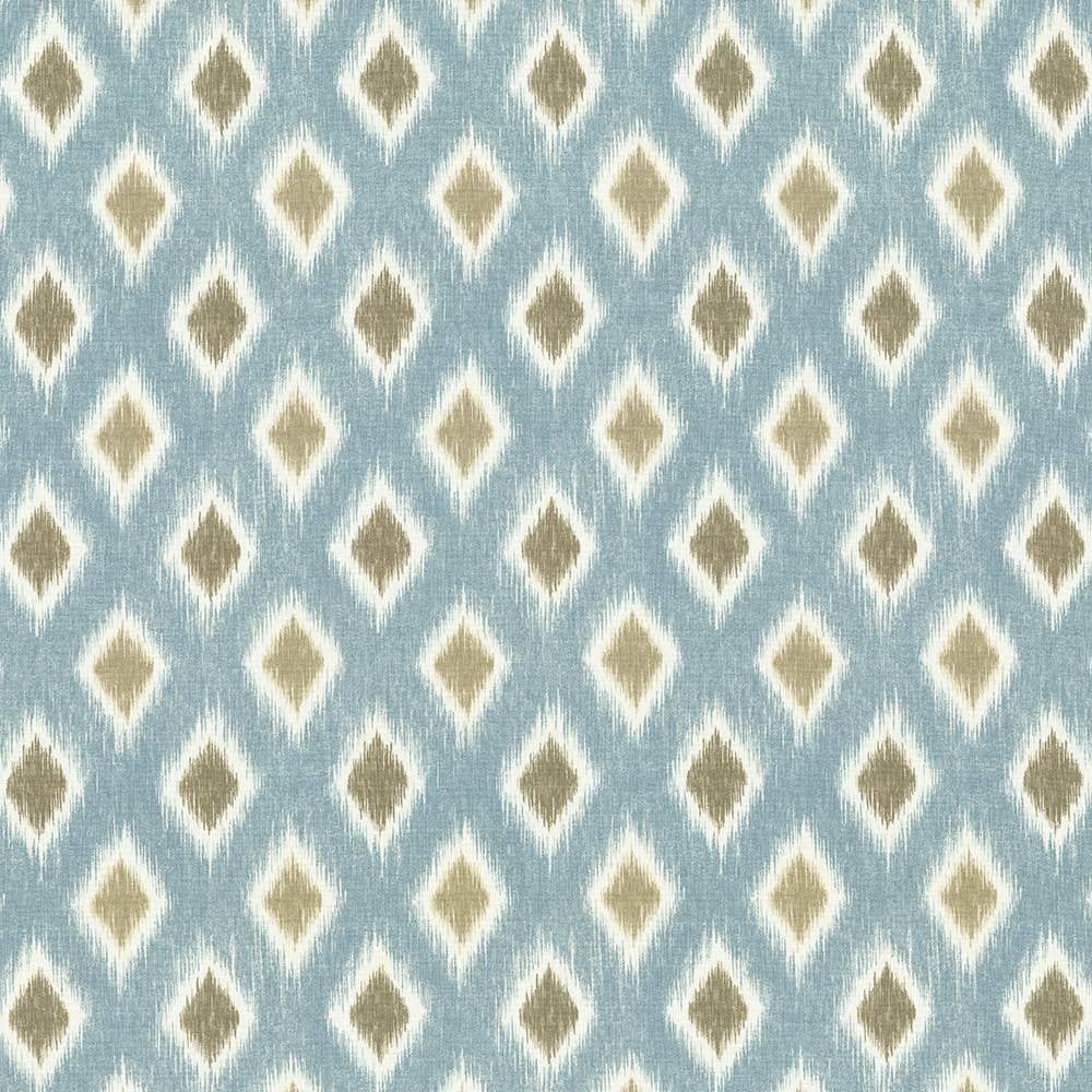 Diamond Market Glacier by Kasmir Fabric 1419 100% Cotton PERU 12,000 Wyzenbeek Double Rubs H: 9 inches, V:13 4/8 inches 54 - 55 - Fabric Carolina - Kasmir