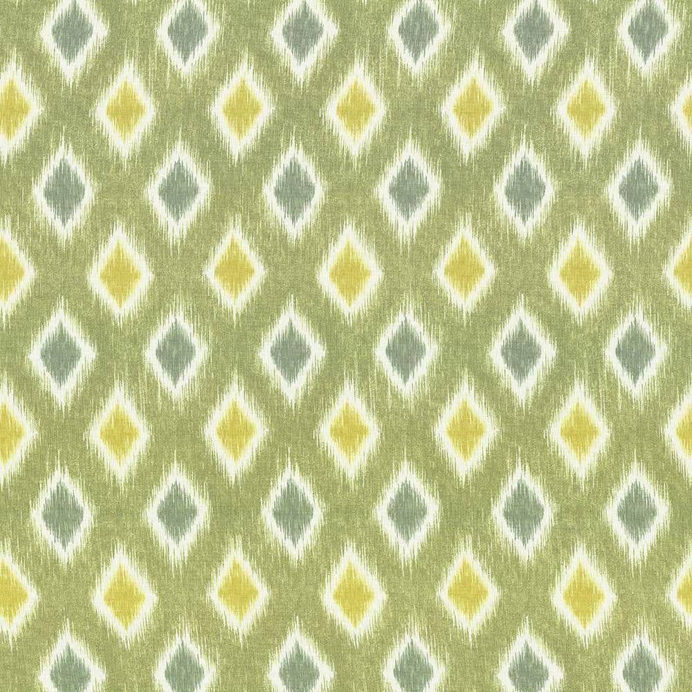 Diamond Market Moss by Kasmir Fabric 1420 100% Cotton PERU 12,000 Wyzenbeek Double Rubs H: 9 inches, V:13 4/8 inches 54 - 55 - Fabric Carolina - Kasmir