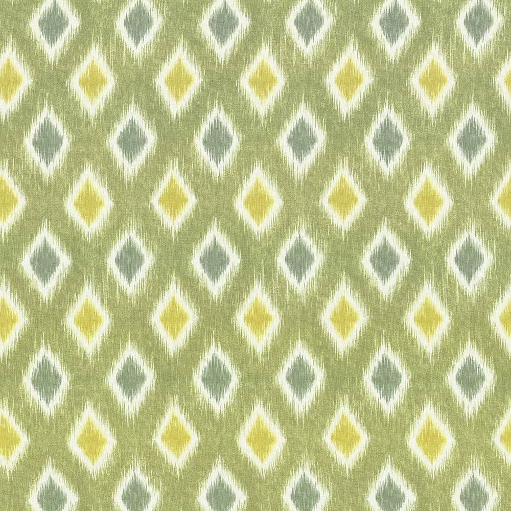 Diamond Market Moss by Kasmir Fabric 1420 100% Cotton PERU 12,000 Wyzenbeek Double Rubs Horizontal: 9 inches and Vertical: 13 4/8 inches 54 - 55 - Fabric Carolina -