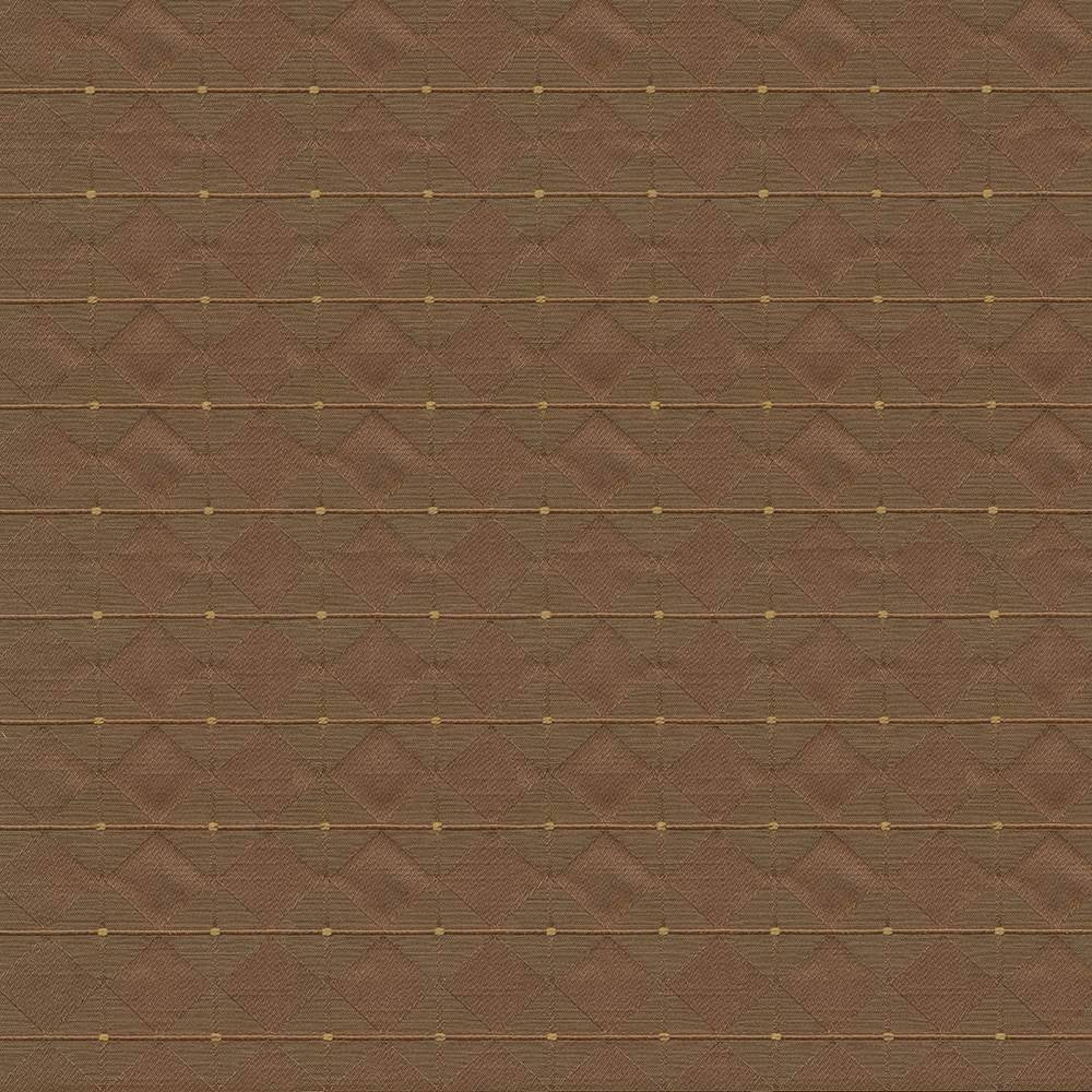 Diamond Overlay Bronze by Kasmir Fabric 1424 51% Rayon 43% Polyester 6% Cotton USA 33,000 Wyzenbeek Double Rubs H: 3 4/8 inches, V:1 5/8 inches 57 - 58 - Fabric Carolina - Kasmir