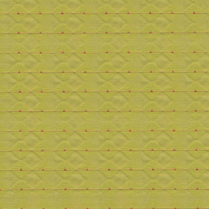 Diamond Overlay Kiwi by Kasmir Fabric 1424 51% Rayon 43% Polyester 6% Cotton USA 33,000 Wyzenbeek Double Rubs H: 3 4/8 inches, V:1 5/8 inches 57 - 58 - Fabric Carolina - Kasmir