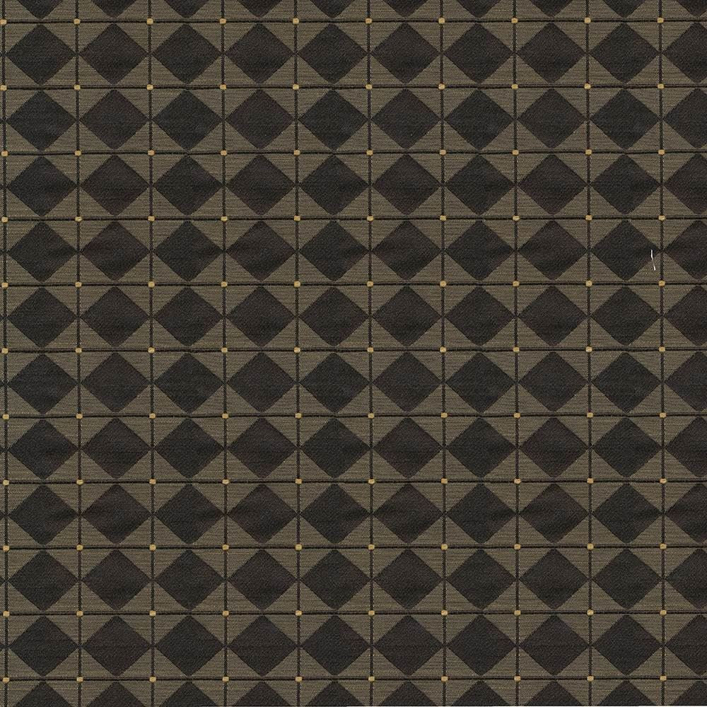 Diamond Overlay Noir by Kasmir Fabric 1424 51% Rayon
43% Polyester
6% Cotton
 USA </p><p>Repeat: Horizontal: 3 4/8 inches and Vertical: 1 5/8 inches 57 - 58 - Fabric Carolina -