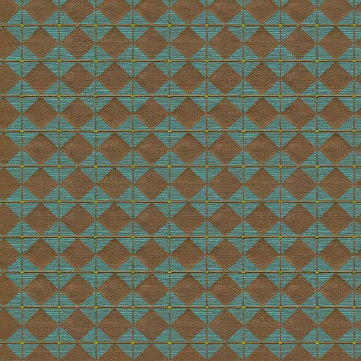 Diamond Overlay Teal by Kasmir Fabric 1424 51% Rayon 43% Polyester 6% Cotton USA 33,000 Wyzenbeek Double Rubs H: 3 4/8 inches, V:1 5/8 inches 57 - 58 - Fabric Carolina - Kasmir