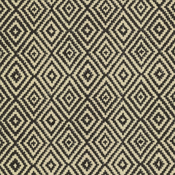 Diamond Steps Sable  by Kasmir Fabric See sample 90% Cotton
10% Linen
 INDIA Not Tested </p><p>Repeat: Horizontal: 3 4/8 inches and Vertical: 4 2/8 inches 54  - Fabric Carolina -