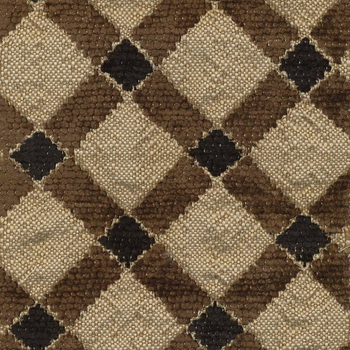 Diamond Trellis Earth by Kasmir Fabric 1390 73% Rayon 27% Polyester CHINA 12,000 Wyzenbeek Double Rubs H: 2 4/8 inches, V:2 4/8 inches 57 - Fabric Carolina - Kasmir