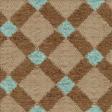 Diamond Trellis Teal by Kasmir Fabric 1390 73% Rayon 27% Polyester CHINA 12,000 Wyzenbeek Double Rubs H: 2 4/8 inches, V: 2 4/8 inches 57 - Fabric Carolina - Kasmir