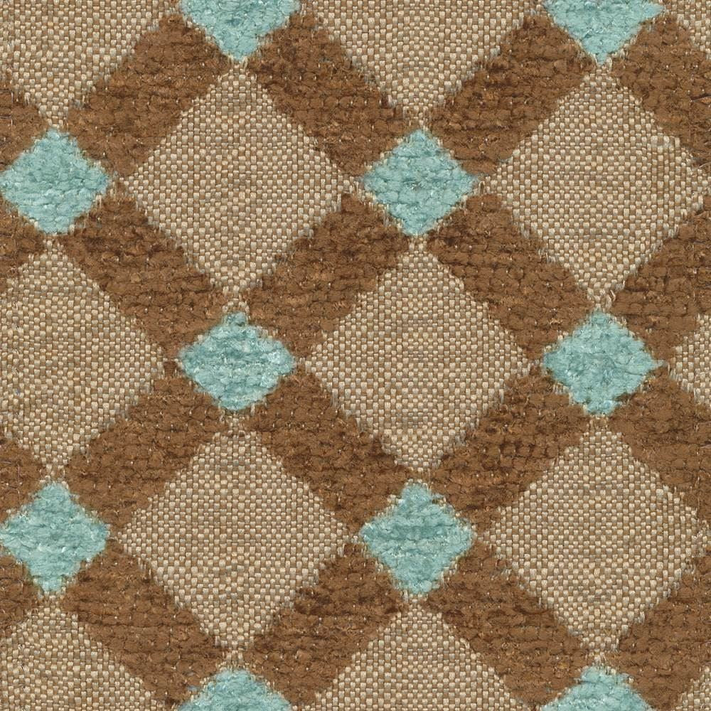 Diamond Trellis Teal by Kasmir Fabric 1390 73% Rayon
27% Polyester
 CHINA 12,000 Wyzenbeek Double Rubs </p><p>Repeat: Horizontal: 2 4/8 inches and Vertical: 2 4/8 inches 57 - Fabric Carolina -