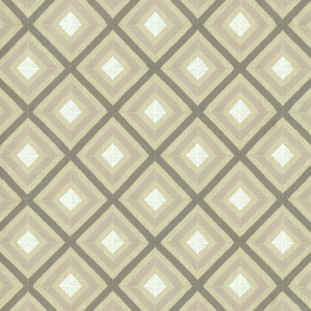 Diamond Lattice Iron by Kasmir Fabric 1457 52% Cotton
48% Polyester
 INDIA </p><p>Repeat: Horizontal: 4 5/8 inches and Vertical: 4 5/8 inches 52 - Fabric Carolina -