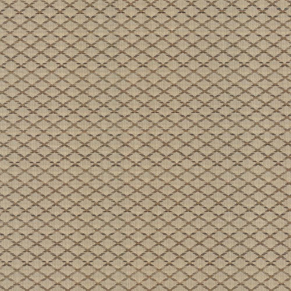 Diamonside Latte by Kasmir Fabric 5083 55% Polyester
45% Rayon
 CHINA </p><p>Repeat: Horizontal: 1 2/8 inches and Vertical: 4/8 inches 55 - Fabric Carolina -