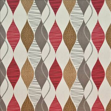 Dinwoody Park Redberry by Kasmir Fabric 1400 100% Cotton UNITED KINGDOM Not Tested H: 27 inches, V: 25 2/8 inches 54 - 55 - Fabric Carolina - Kasmir