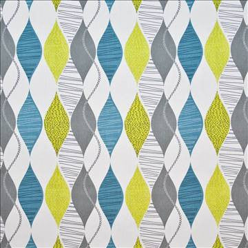 Dinwoody Park Teal by Kasmir Fabric 1401 100% Cotton UNITED KINGDOM Not Tested H: 27 inches, V: 25 2/8 inches 54 - 55 - Fabric Carolina - Kasmir