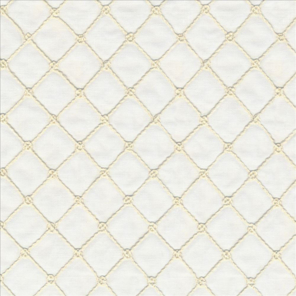 Diverge Vanilla by Kasmir Fabric 5111 60% Polyester
30% Cotton
10% Linen
 INDIA Not Tested </p><p>Repeat: Horizontal: 2 1/8 inches and Vertical: 1 7/8 inches 51 - Fabric Carolina -
