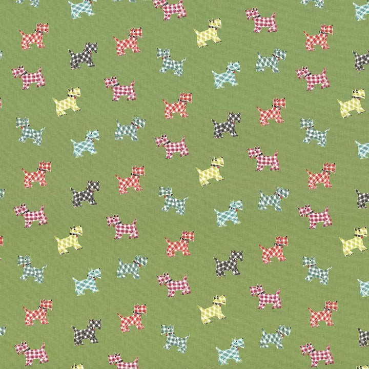 Dog Days Sprout by Kasmir Fabric 5074 100% Cotton USA 15,000 Wyzenbeek Double Rubs H: 27 inches, V:13 4/8 inches 54 - Fabric Carolina - Kasmir
