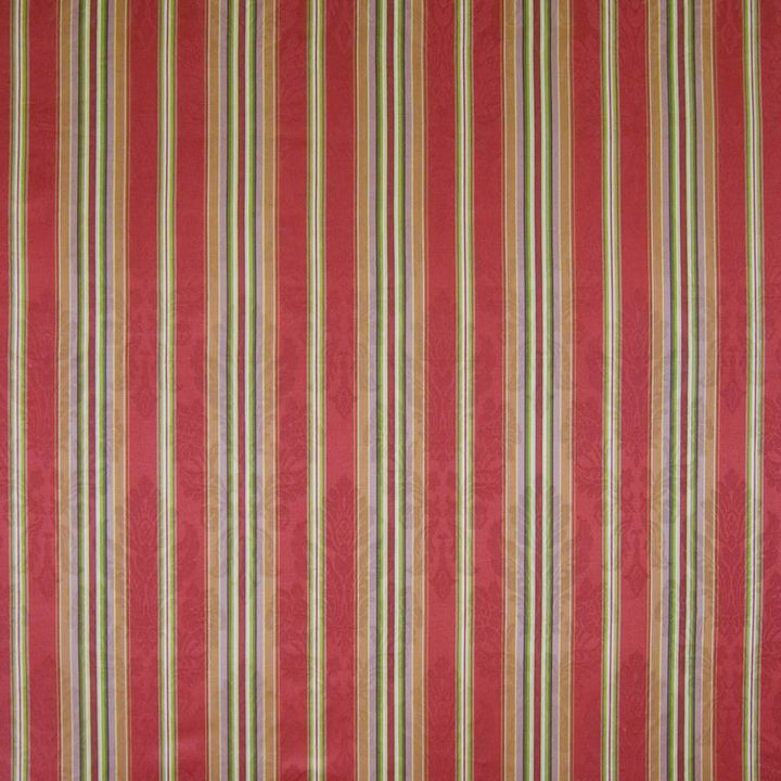 Dolce Stripe Carnelian by Kasmir Fabric 1367 100% Cotton SOUTH KOREA 15,000 Wyzenbeek Double Rubs H: 6 6/8 inches, V:N/A 54 - Fabric Carolina - Kasmir