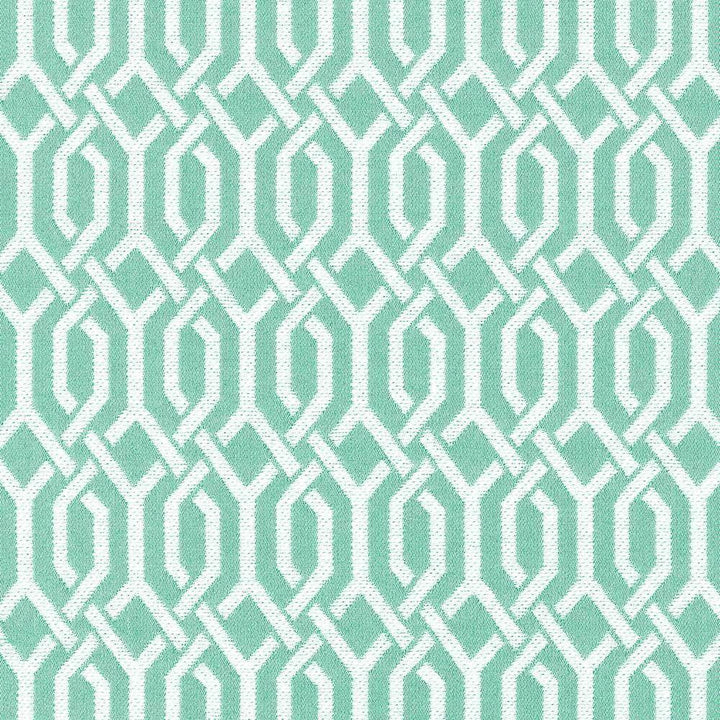 Dont You Fret Mint Julep by Kasmir Fabric 5073 70% Cotton 30% Polyester CHINA 16,000 Wyzenbeek Double Rubs H: 1 4/8 inches, V:2 3/8 inches 54 - 55 - Fabric Carolina - Kasmir