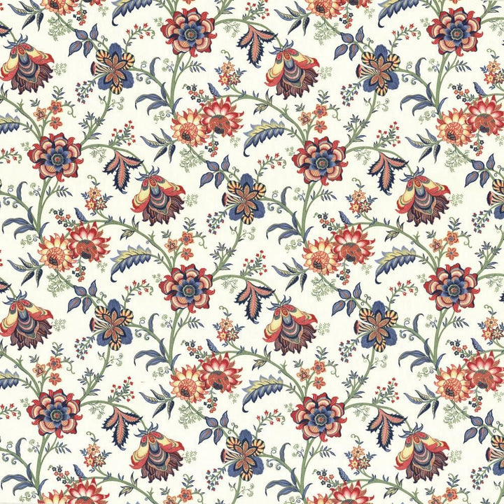 Dougherty Jewel by Kasmir Fabric 5080 100% Cotton
 USA </p><p>Repeat: Horizontal: 18 inches and Vertical: 18 inches 54 - Fabric Carolina -