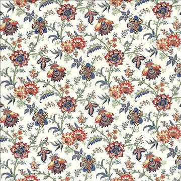Dougherty Jewel by Kasmir Fabric 5080 100% Cotton USA 15,000 Wyzenbeek Double Rubs H: 18 inches, V: 18 inches 54 - Fabric Carolina - Kasmir