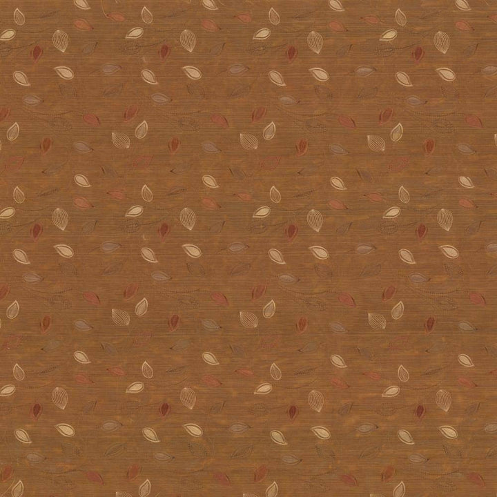 Downing Grove Sunset by Kasmir Fabric 1439 100% Polyester Embroidery Contents 100% Rayon INDIA 9,000 Wyzenbeek Double Rubs H: 8 4/8 inches, V:12 2/8 inches 54 - 55 - Fabric Carolina - Kasmir
