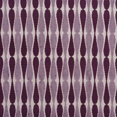 DRAGONFLY.TAUPE/G Dragonfly Taupe/Grape by Groundworks Fabric Allegra Hicks Viscose 92%, Polyester 8% Belgium Heavy Horizontal: 1.5 inches and Vertical: 5.25 inches 53 inches - Fabric Carolina -