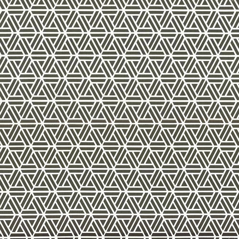 Drive Time Graphite by Kasmir Fabric 5105 100% Cotton PAKISTAN H: 3 4/8 inches, V:6 6/8 inches 54 - 55 - Fabric Carolina - Kasmir