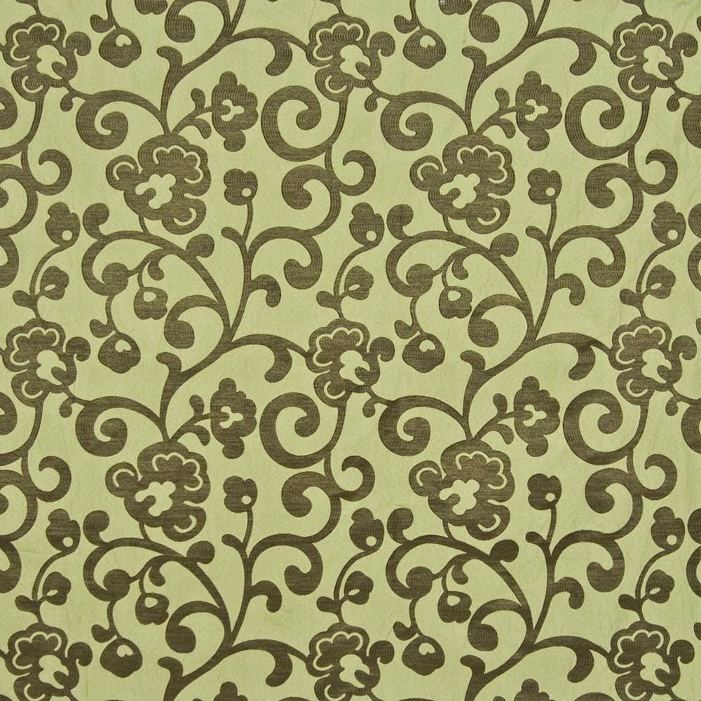 Dubonnet Chartreuse by Kasmir Fabric 1388 64% Polyester 36% Rayon CHINA 15,000 Wyzenbeek Double Rubs H: 14 4/8 inches, V:15 2/8 inches 54 - Fabric Carolina - Kasmir