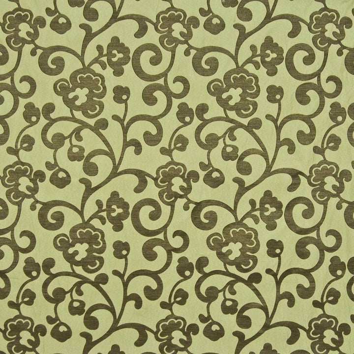 Dubonnet Chartreuse by Kasmir Fabric 1388 64% Polyester 36% Rayon CHINA 15,000 Wyzenbeek Double Rubs H: 14 4/8 inches, V:15 2/8 inches 54 - Fabric Carolina - Kasmir